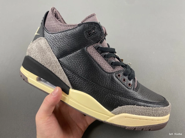 Black Jordan A x Air 3 Ma Maniere FZ4811-001 0825